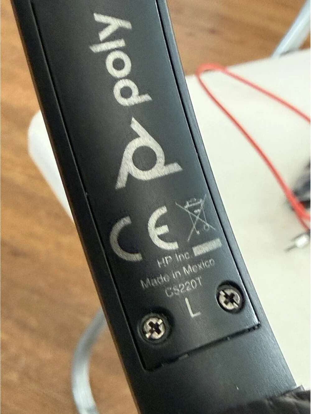 Plantronics Poly Blackwire C5200T Stereo USB-C Wired Headset With Mic
